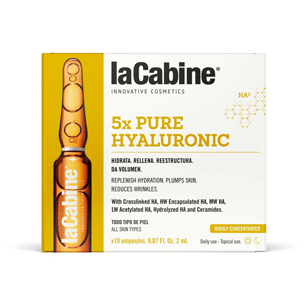 AMPOLLAS 5X PURE HYALURONIC