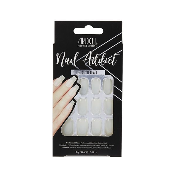 NAIL ADDICT NATURAL LONG